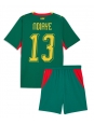 Otroške Nogometnih dresov Senegal Iliman Ndiaye #13 Gostujoči SP 2026 Kratki rokavi (+ hlače)